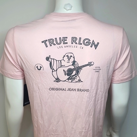 TRUE RELIGION LILAC COLOR T-SHIRT - Picture 4 of 10